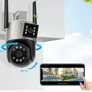 Generic PTZ Outdoor Camera Dual Lens WiFi