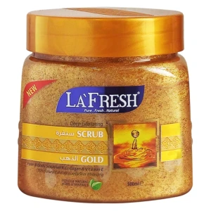 LaFresh Gold Scrub with Collagen & Vitamin E