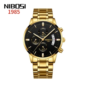 Nibosi 2309 3ATM Waterproof Stainless Steel Watch