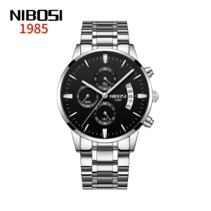 Nibosi 2309 Stylish Waterproof Stainless Steel Watch
