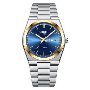 Nibosi 2658 3ATM Waterproof Stainless Steel Watch