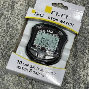 Q&Q 10 Lap Stop Watch