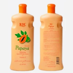 RDL Papaya Whitening Lotion Vitamin E 600ml