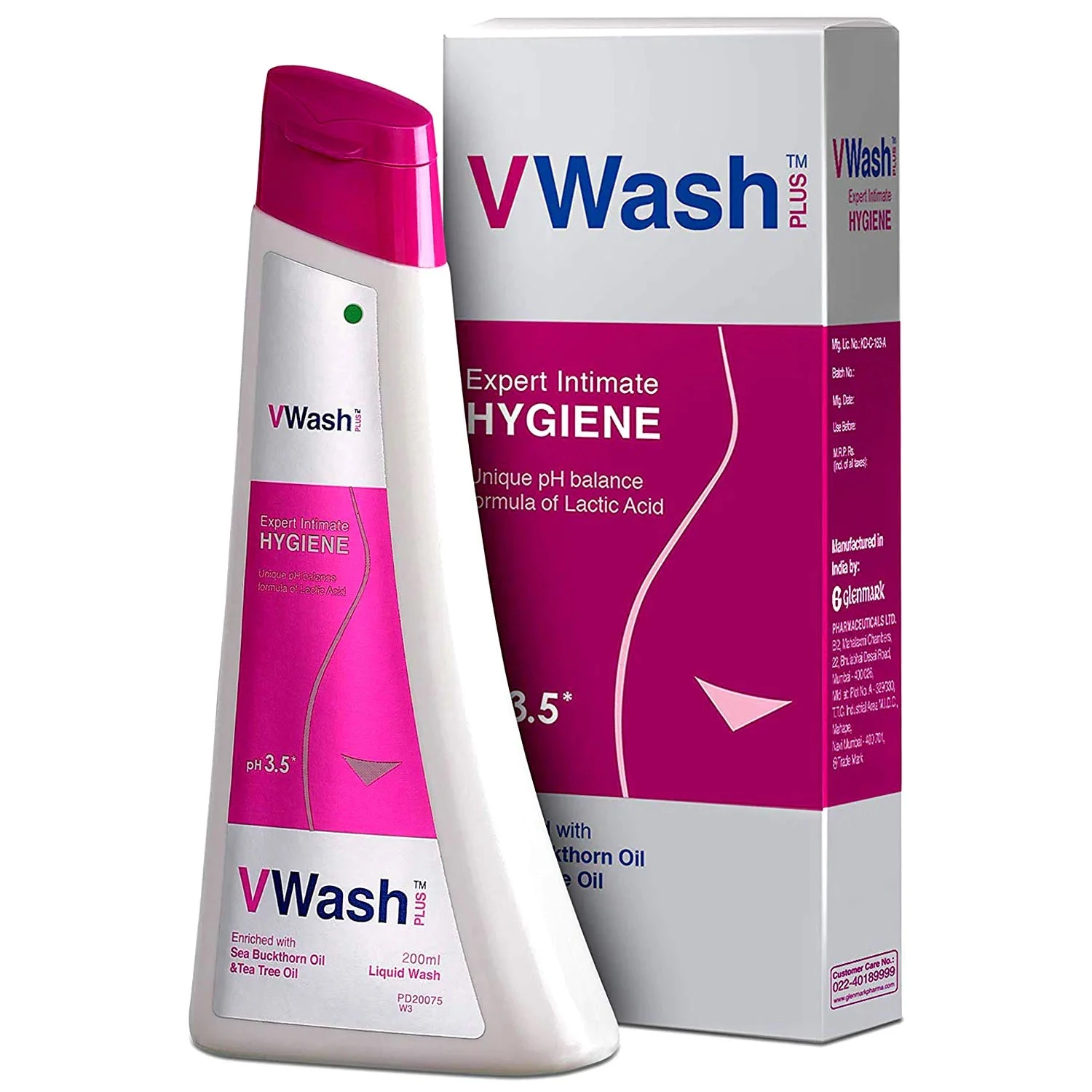 VWash Plus Women's Intimate Hygiene Wash 100ml - image 1