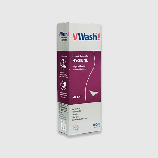 VWash Plus Women's Intimate Hygiene Wash 100ml - image 2