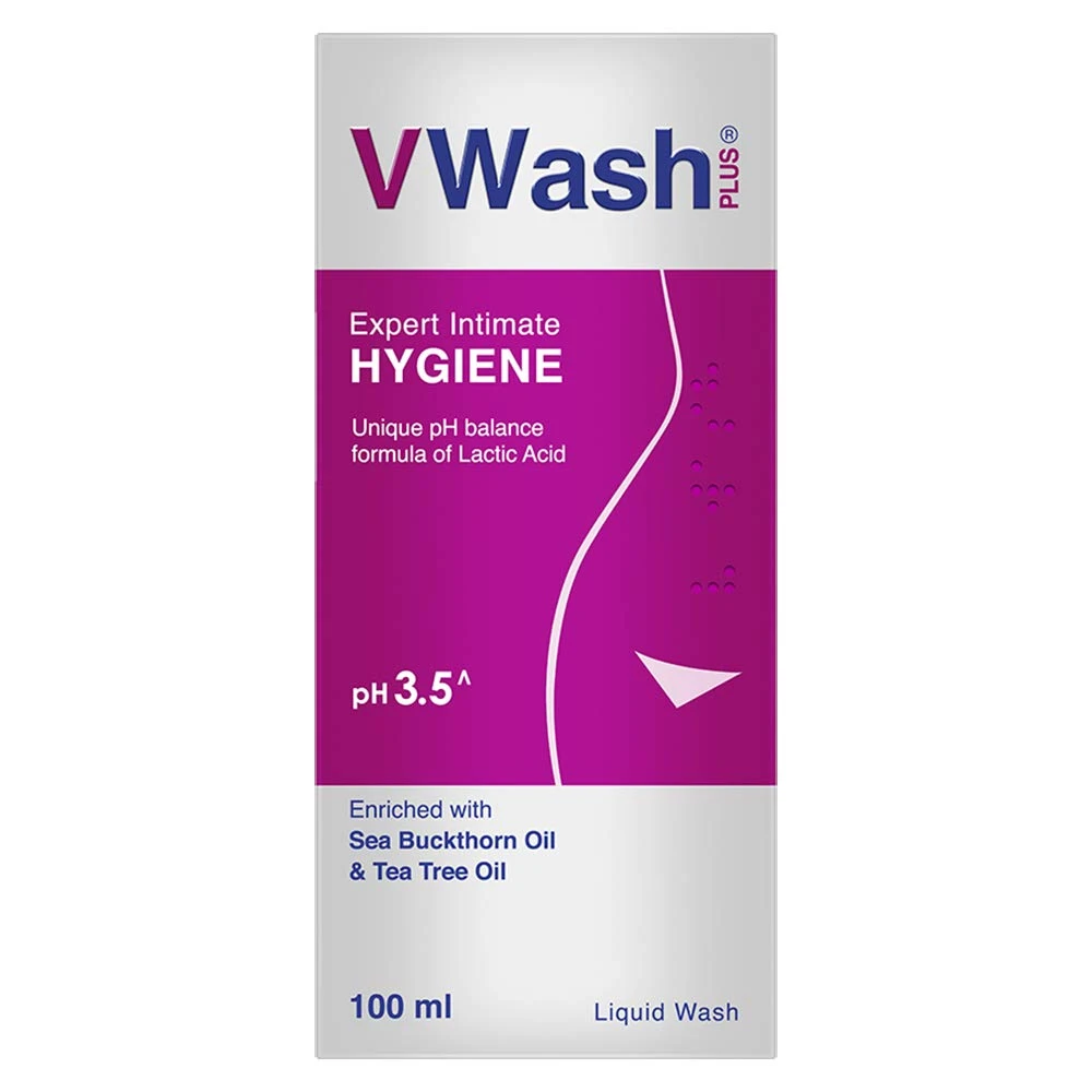 VWash Plus Women's Intimate Hygiene Wash 100ml - image 3