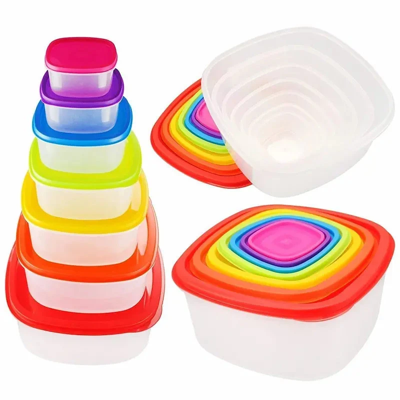 Generic 7-Piece Colorful Nesting Storage Set