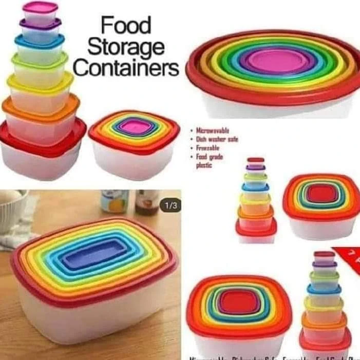 Generic 7-Piece Colorful Nesting Storage Set - image 9