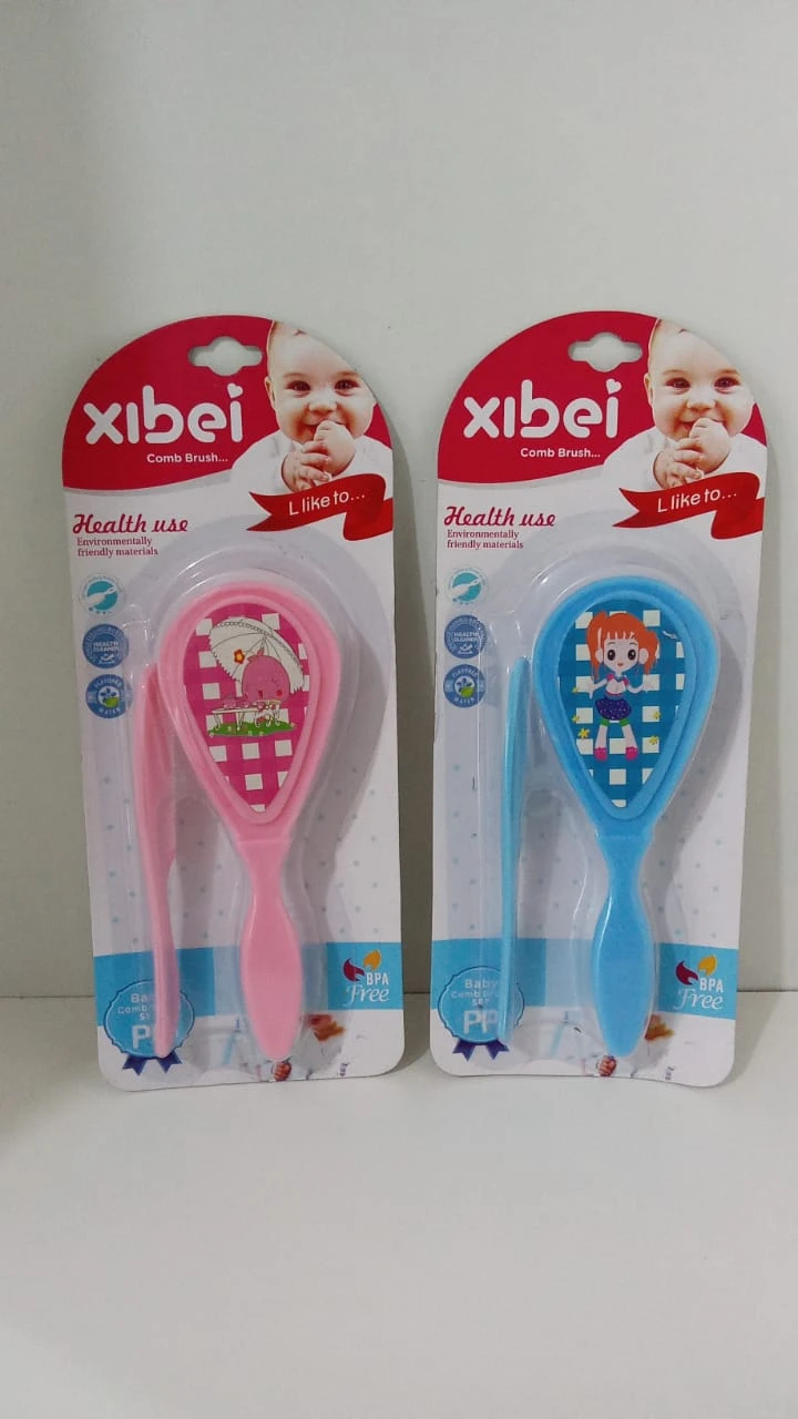 Baby Comb and Hair Brush - image 1