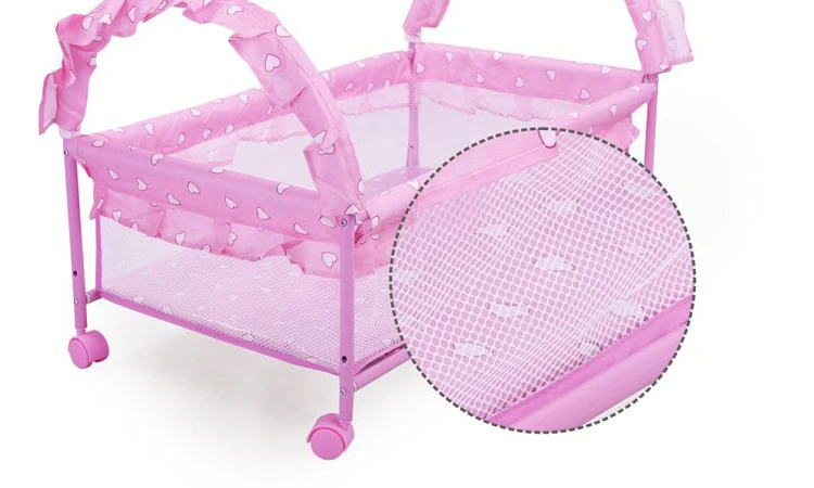 BABYLAND COT206 Baby Swinging Crib with Mosquito Net - image 6