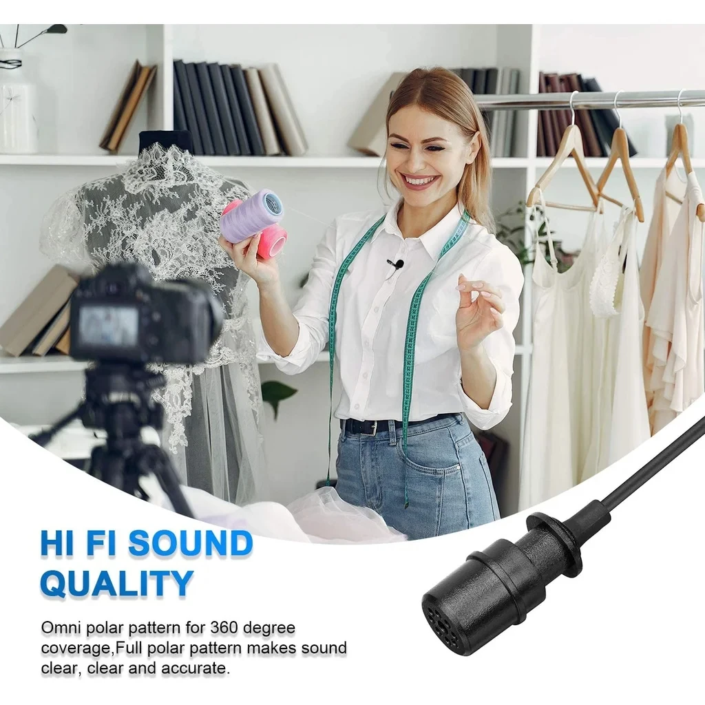 BOYA M1 Condenser Lavalier Clip-on Microphone - image 2