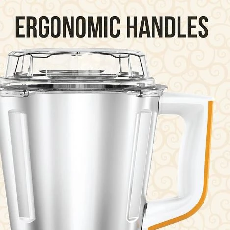 HAVELLS SUPERMIX NV MIXER GRINDER ORANGE 500W 3 JARS - image 4