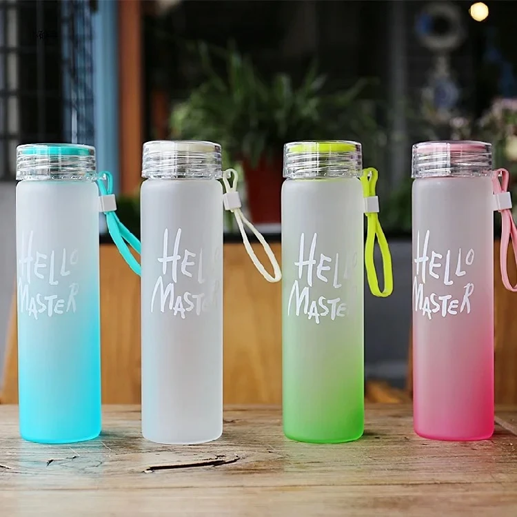Hello Master Frosted Water Bottle 480ml