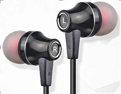 Generic 3.5mm Wired Earphones Built-in Mic - image 3