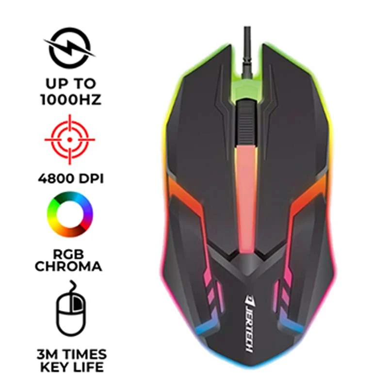 Jertech M200 RGB Lighting Professional Gaming Mouse - image 2