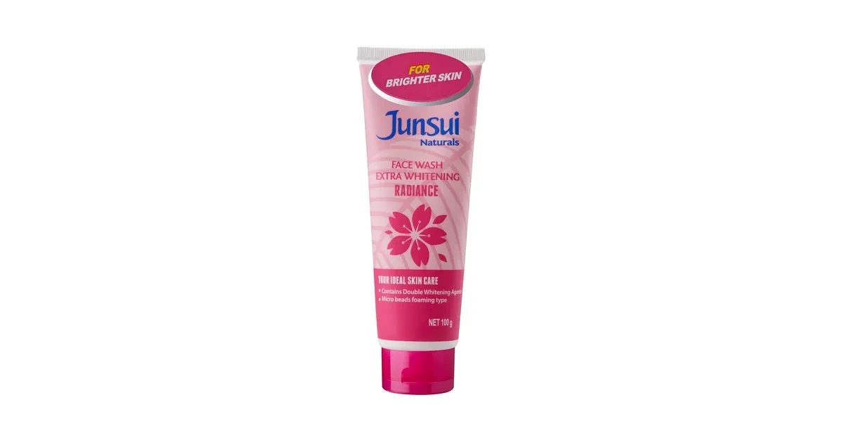 Junsui Face Wash Extra Whitening Radiance 100g