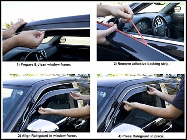 Maruti 800 Door Visor Rain Guard - image 4