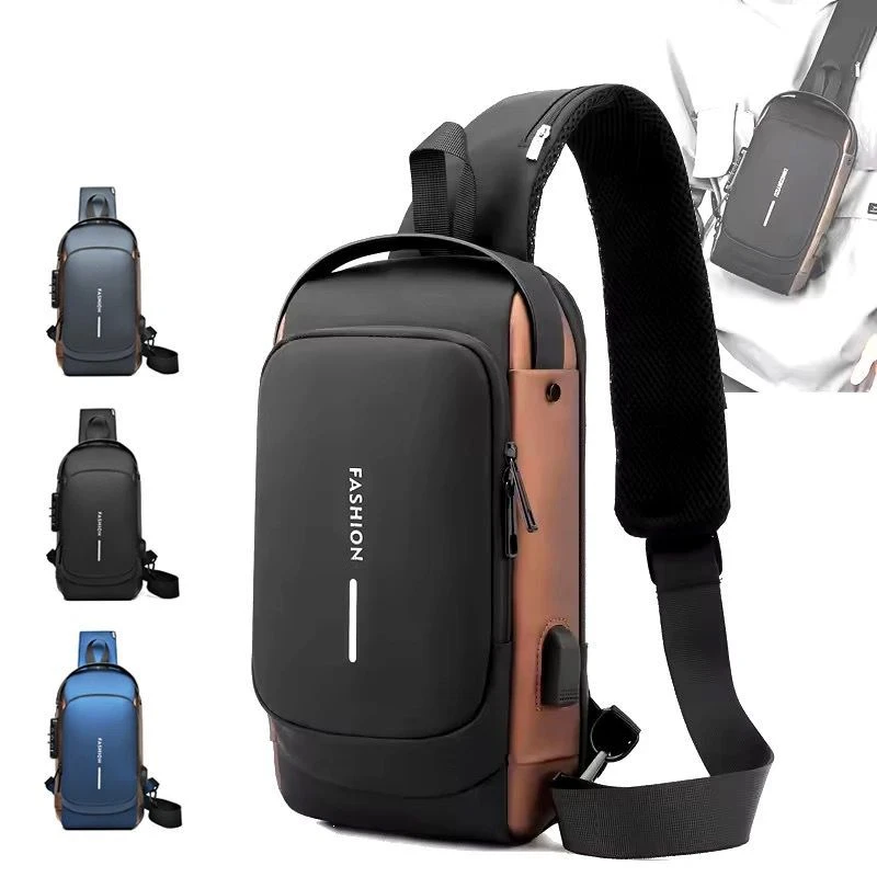 Generic Multifunction Anti-theft USB Shoulder Bag - image 2