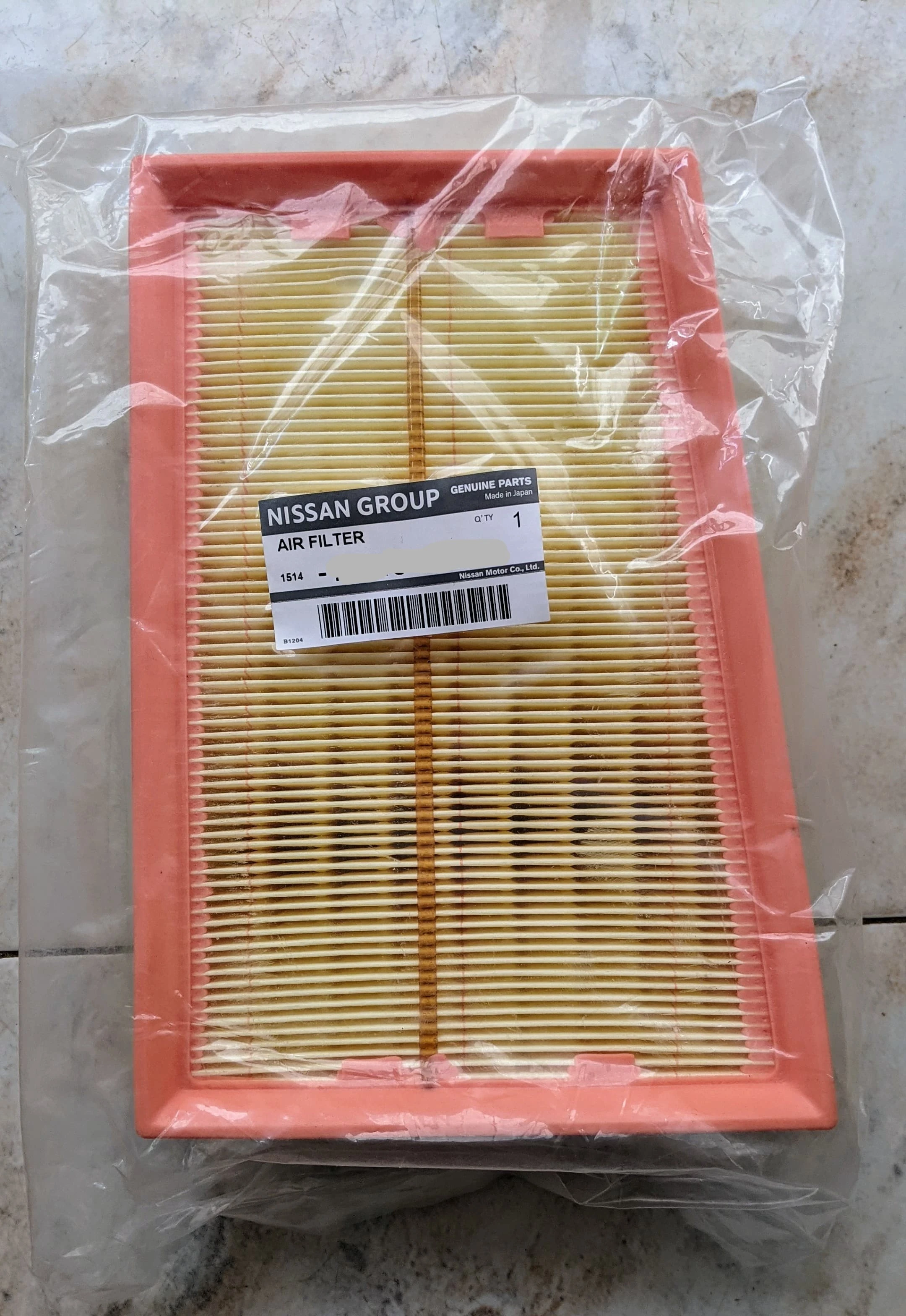 NISSAN XTRAIL T31 Air Filter Genuine
