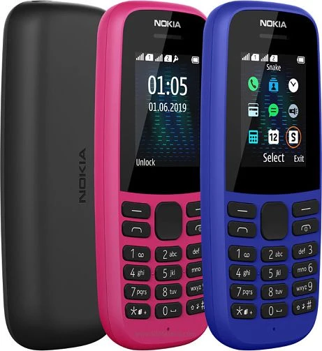 Nokia 105 Dual Sim 4th Edition With Warranty