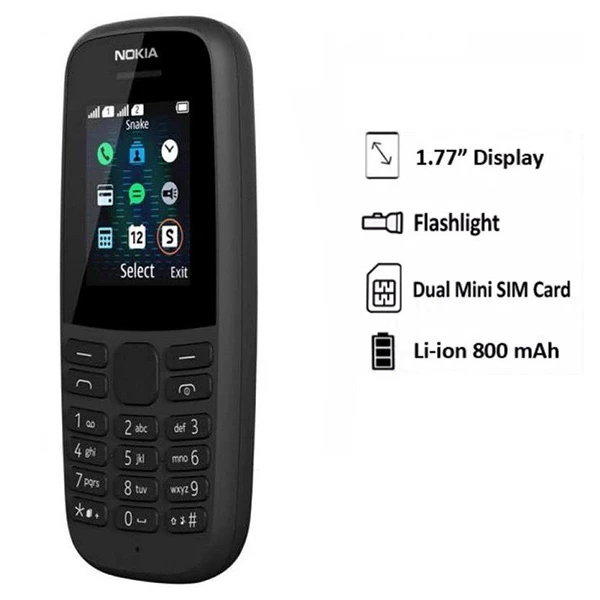 Nokia 105 Dual Sim 4th Edition With Warranty - image 8