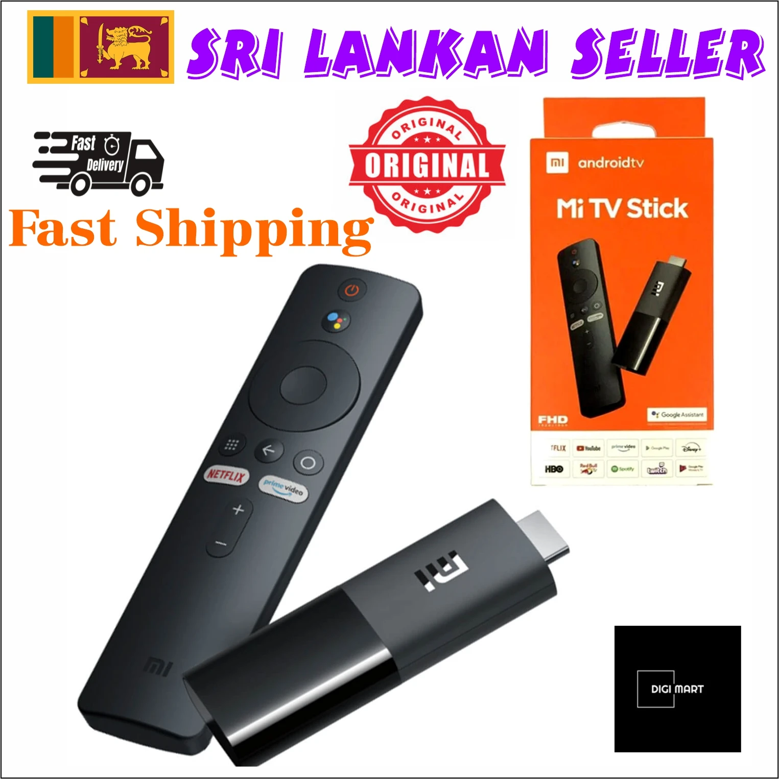Xiaomi Mi TV Stick Chromecast Android TV 9.0 1080P HD - image 3