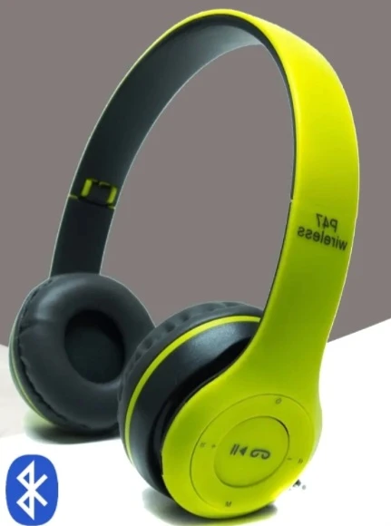 P47 5.0+ EDR Wireless Headphones TF Card FM MP3 - image 8