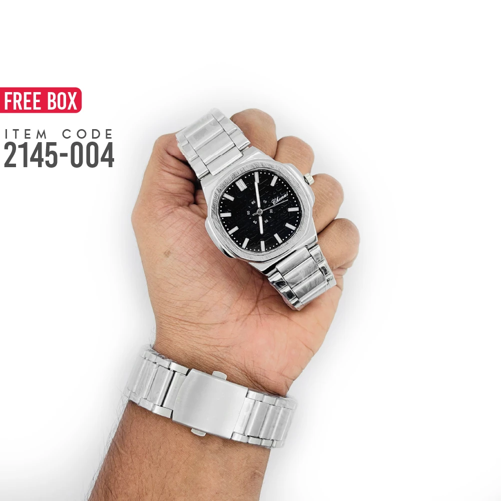 PATEK PHILIPPE Men's Stainless Steel Wrist Watch - image 3