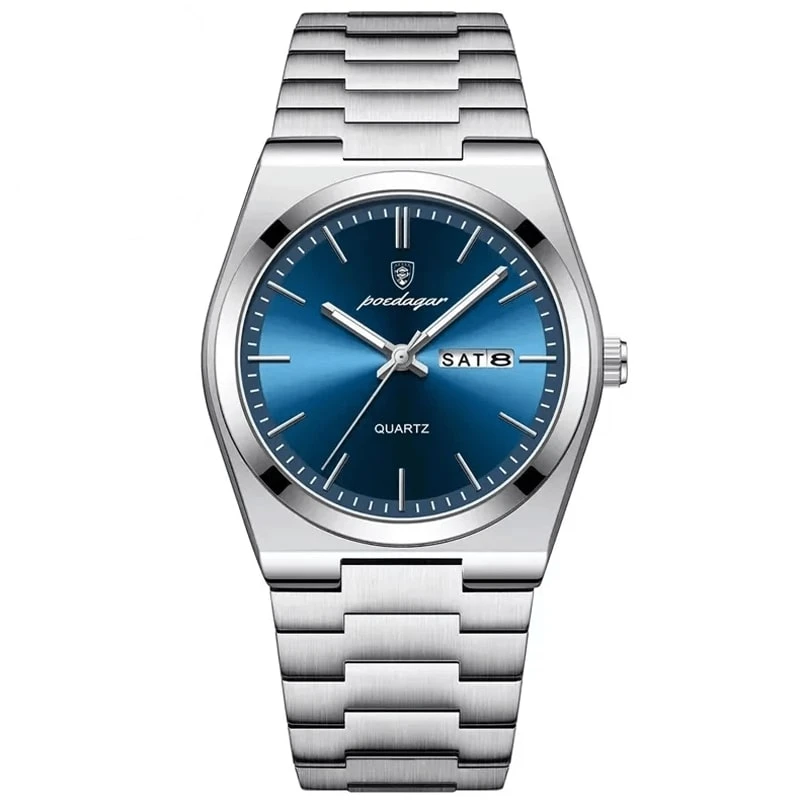 Poedagar WG075 Stainless Steel Waterproof Watch