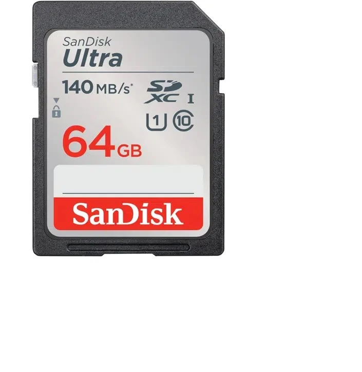 SanDisk Ultra 64GB 140MB/s SDXC Camera SD Card