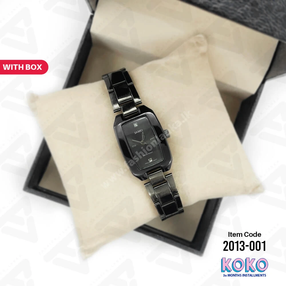 Skmei Women’s Fashion Watch Stainless Steel Analogue