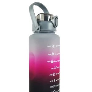 ZenithZip Motivational Bottle Set 3-in-1 BPA-Free