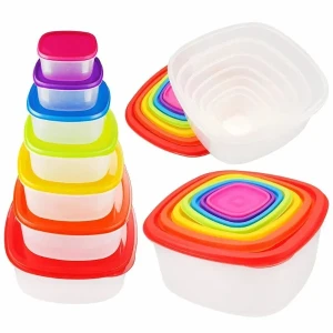 Generic 7-Piece Colorful Nesting Storage Set