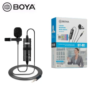 BOYA M1 Condenser Lavalier Clip-on Microphone