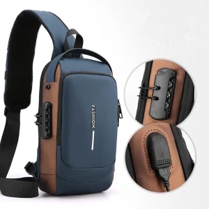 Generic Multifunction Anti-theft USB Shoulder Bag