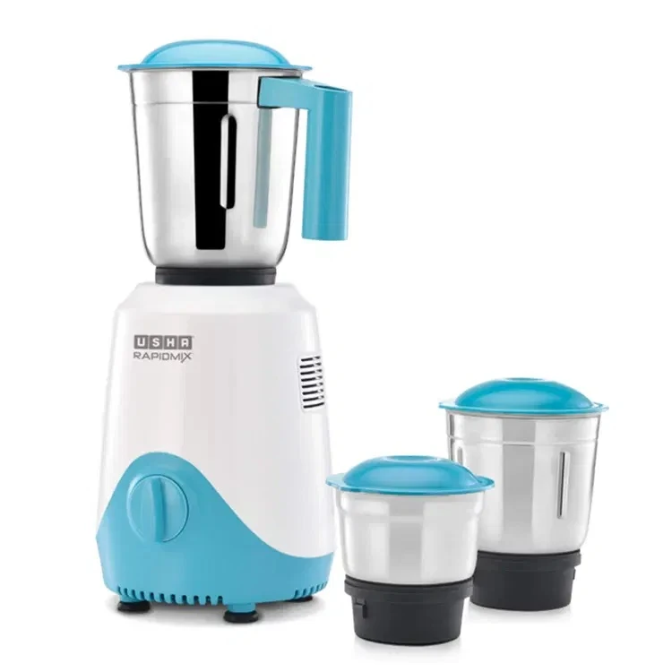 USHA RapidMix 500-Watt Mixer Grinder with 3 Jars