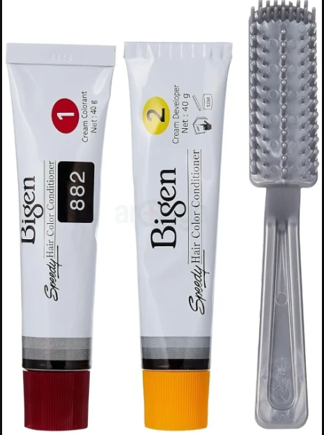 Bigen Speedy Hair Dye Hair Color Conditioner 5-Min Darkening - image 3