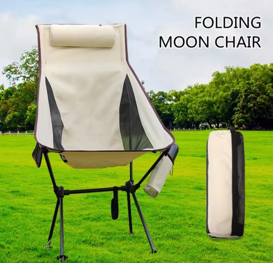Generic Ultralight Portable Foldable Moon Chair - image 1