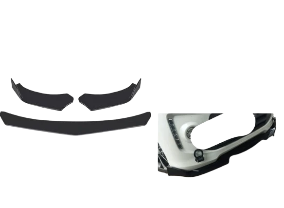 Generic Universal 3 Pcs Front Bumper Lip Body Kit - image 2