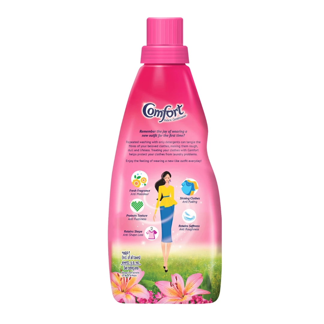 Comfort After Wash Lily Fresh Fabric Conditioner 860ml - image 2