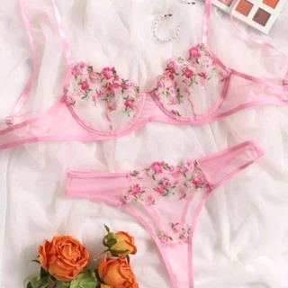 Pornostar Transparent Lingerie Set - image 2