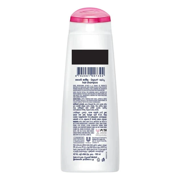 Dove Growth Ritual Shampoo 180ml - image 2
