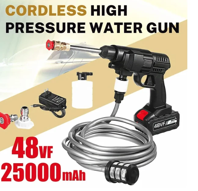 Generic High Pressure Gun Cordless Electric Washer - image 3
