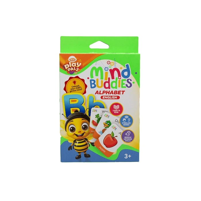 Mind Buddies Flash Card Alphabet English Premium