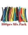 Heat Shrink Tubing Mixed Sizes and Colors (Pack of 100) - image 2