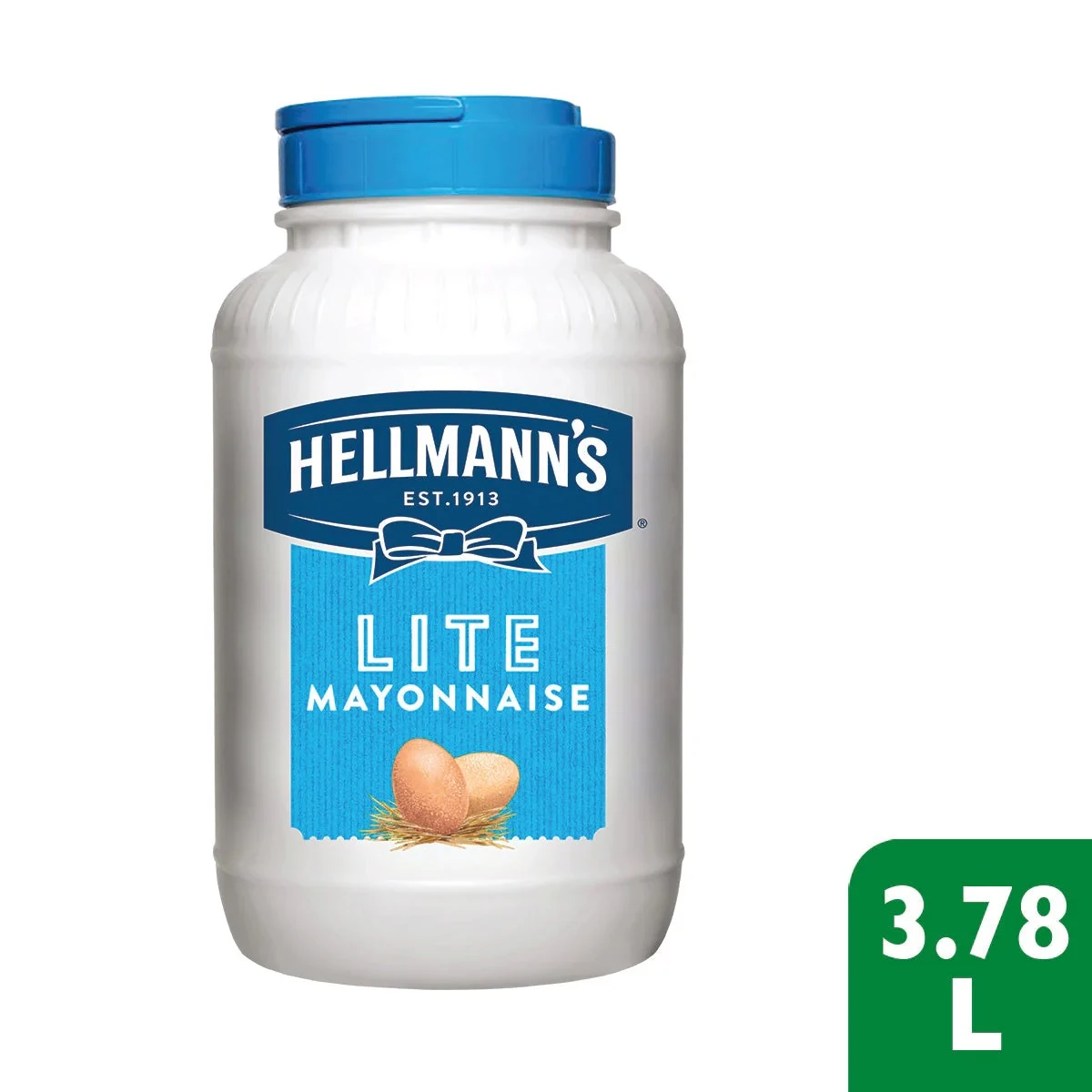 Hellmanns Lite Mayonnaise 3.78l - image 1