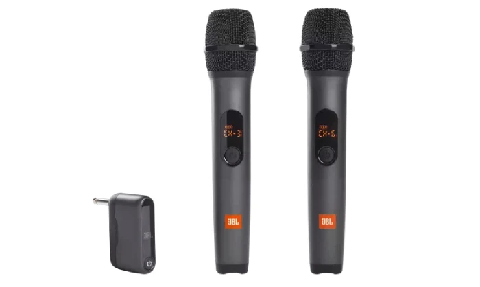 JBL Wireless Microphone Set Dual Channel Clear Sound