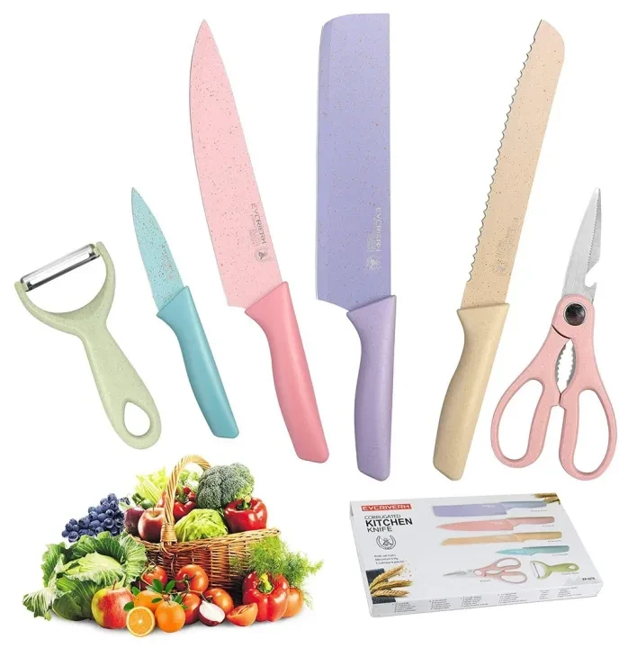 Chef's Choice 6pc Stainless Steel Kitchen Knife Set