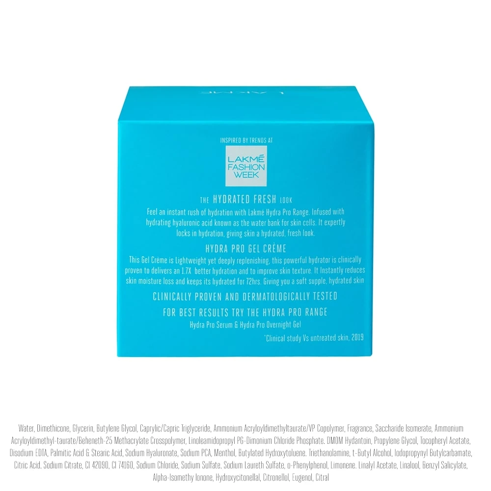 Lakme Hydra Pro Overnight Gel 50g - image 3