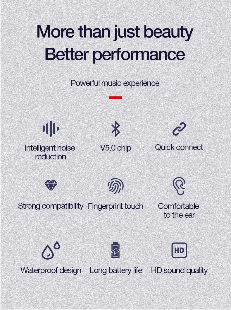 Lenovo ThnikPlus TWS HT38 Wireless Bluetooth Earbuds - image 6